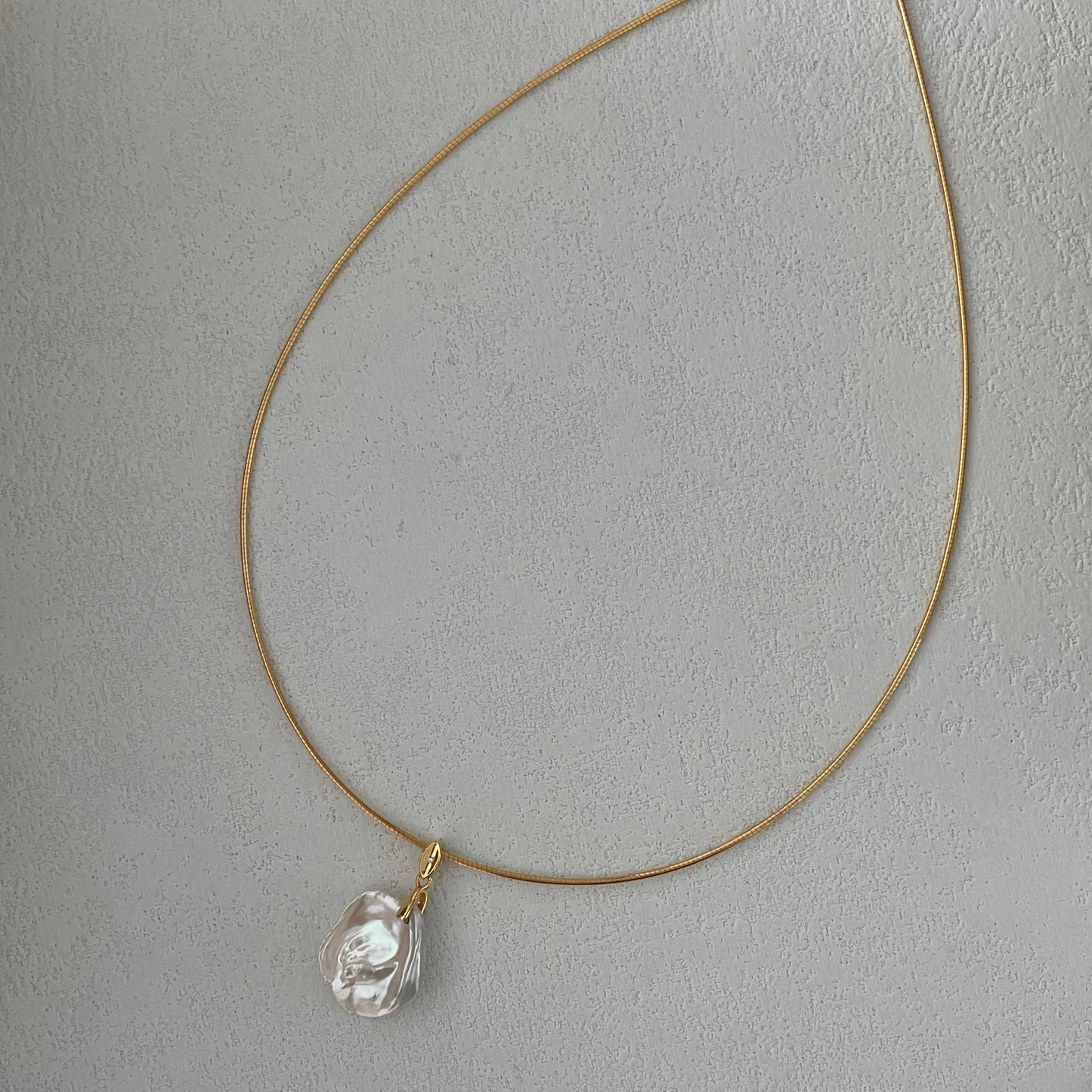 Collar de Pétalos bañado de oro